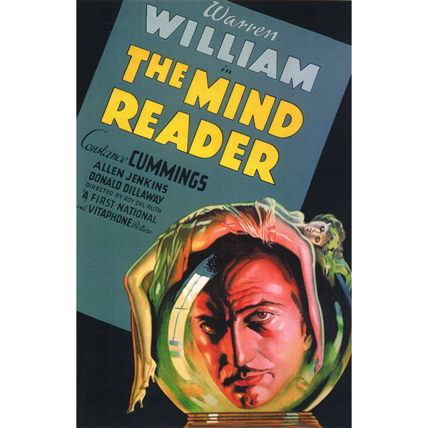 THE MIND READER (1933) - Click Image to Close